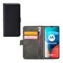 Mobilize Classic Gelly Wallet Motorola Moto E7 Plus Hülle Klapphülle Geldbörse - Schwarz