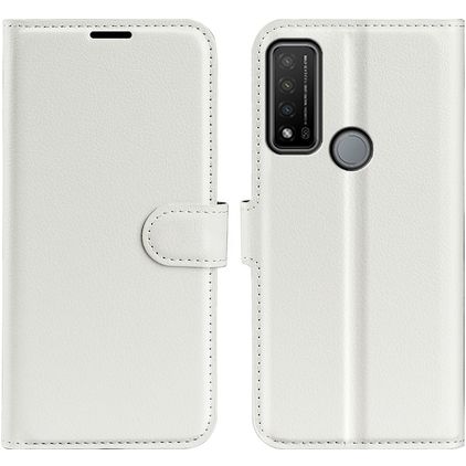 Mobigear Classic TCL 20 R 5G Hülle Klapphülle Geldbörse - Weiß