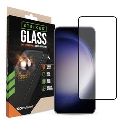 Striker Xtreme Impact Samsung Galaxy S23 Panzerglas Gehärtetes Glas Displayschutz - Hüllenfreundlich