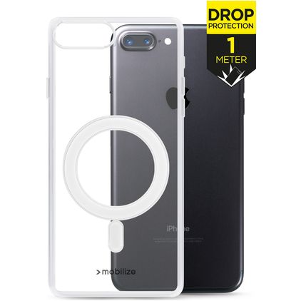 Mobilize Naked Protection Durchsichtig iPhone 8 Plus MagSafe Hülle Hardcase Backcover Stoßfest - Transparent