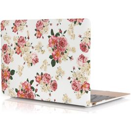 Mobigear Design MacBook 12 Zoll (2015-2017) Hardcase Hülle MacBook Case - Blumen - Model A1534