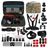 Puluz GoPro Mount Zubehör Starter Pack 45 Teile + Tasche Army