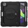 Mobigear SureGrip Xtreme iPad Air 4 (2020) Hülle Kunststoff / Silikon Backcover + Stylus-Halter + Schultergurt + Ständer - Schwarz