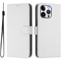 Mobigear Urban Wallet iPhone 16 Pro Max Klapphülle Portemonnaie - Weiß