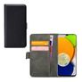 Mobilize Classic Gelly Wallet Samsung Galaxy A03 Hülle Klapphülle Geldbörse - Schwarz