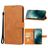 Mobigear Wallet HTC U23 Pro Hülle Klapphülle Geldbörse - Braun