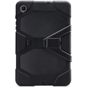 Xccess Survivor Essential Samsung Galaxy Tab S6 Lite Hülle Kunststoff,Silikon Backcover + Ständer - Schwarz