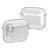 Mobigear Crystal Clip Apple AirPods 4 Hardcase Hülle - Transparent