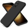 Mobigear Colors OPPO A98 Silikon Hülle Backcover - Schwarz