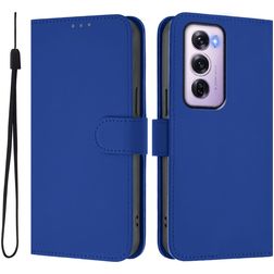 Mobigear Urban Wallet OPPO Reno 12 Pro Klapphülle Portemonnaie - Dunkelblau