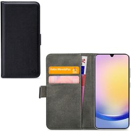 Mobilize Classic Gelly Wallet Samsung Galaxy A25 Hülle Klapphülle Geldbörse - Schwarz