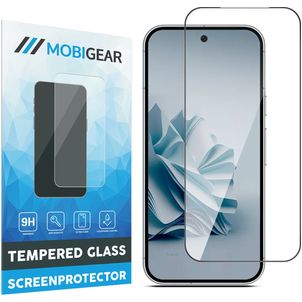 Mobigear Premium Google Pixel 9 Panzerglas Gehärtetes Glas Displayschutz - Hüllenfreundlich - Schwarz