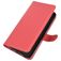 Mobigear Classic LG V60 ThinQ Hülle Klapphülle Geldbörse - Rot