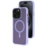 Mobiparts Hardcover iPhone 15 Pro Max MagSafe Hülle Hardcase Backcover - Satin Lila