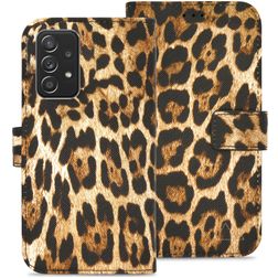 My Style Flex Wallet Samsung Galaxy A52 Hülle Klapphülle Geldbörse - Wild Leopard