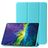 Mobigear Tri-Fold Gel iPad 11 (2025) Hülle TPU,Kunstleder Klapphülle - Türkis