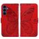 Mobigear Butterfly Samsung Galaxy S26 FE Hülle Klapphülle Geldbörse - Rot