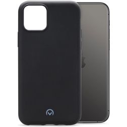 Mobilize Rubber Gelly iPhone 11 Pro Hülle Flexibles TPU Backcover - Matt Black