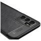 Mobigear Luxury OPPO A16 Hülle Flexibles TPU Backcover - Schwarz