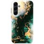 MIO Samsung Galaxy A55 MagSafe Hülle Hardcase Backcover - Green Marble