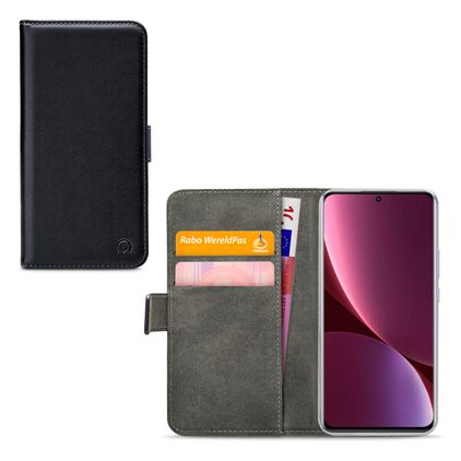 Mobilize Classic Gelly Wallet Xiaomi 12 Pro Hülle Klapphülle Geldbörse - Schwarz