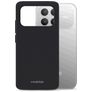 Mobilize Rubber Gelly POCO F9 Pro Hülle Flexibles TPU Backcover - Schwarz