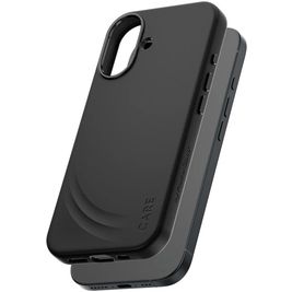 CARE by PanzerGlass Feature FLOW iPhone 17 Silikon MagSafe Hülle Backcover Stoßfest - Schwarz