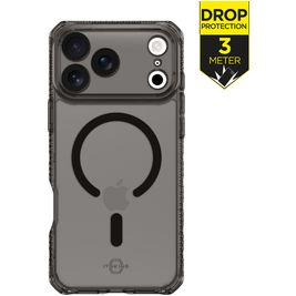 ITSKINS Level 2 HybridMagFrost R iPhone 17 Pro MagSafe Hülle Hardcase Backcover Stoßfest - Schwarz