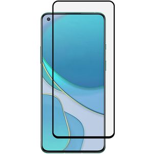 Mobigear Premium OnePlus 8T Panzerglas Gehärtetes Glas Displayschutz - Hüllenfreundlich - Schwarz