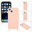 Mobigear Lanyard iPhone 14 Silikon Handykette - Pink