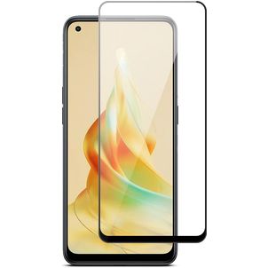 Mobigear Premium OPPO Reno 8T 4G Panzerglas Gehärtetes Glas Displayschutz - Hüllenfreundlich - Schwarz