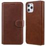 Mobigear Wallet iPhone 12 Pro Max Klapphülle Portemonnaie - Braun