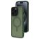 Mobiparts Hardcover iPhone 15 Pro Max MagSafe Hardcase Backcover - Satin Green