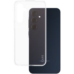 CARE by PanzerGlass Fashionable Durchsichtig Samsung Galaxy A55 Hülle Flexibles TPU Backcover - Transparent