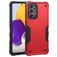 Mobigear Non-slip Armor Samsung Galaxy A73 Hülle Hardcase Backcover Stoßfest - Rot