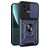 Mobigear Armor Ring Cam Slide Xiaomi 13 Hülle Hardcase Backcover Stoßfest mit Ringhalter und Kamera Slider - Blau