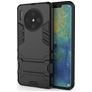 Mobigear Armor Stand Huawei Mate 30 Hülle Hardcase Backcover Stoßfest mit Ständer - Schwarz