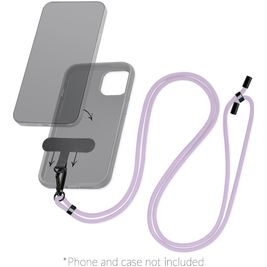 Mobilize Lanyard Universal-Handykette einstellbar - Lila
