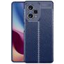 Mobigear Luxury POCO X5 Pro Hülle Flexibles TPU Backcover - Blau