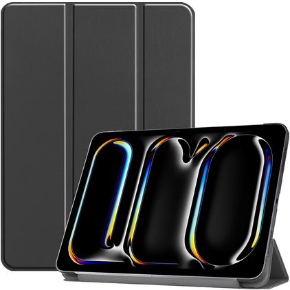 Mobigear Tri-Fold iPad Pro 11 Zoll (2025) Hülle Klapphülle - Schwarz