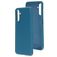 Mobiparts Samsung Galaxy A13 5G Silikon Hülle Backcover - Blueberry Blue