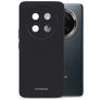 Mobilize Rubber Gelly Honor Magic 7 Hülle Flexibles TPU Backcover - Schwarz