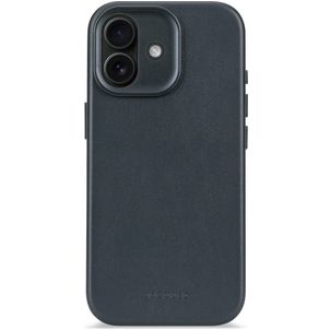 Decoded iPhone 17 Hülle Echtes Leder Backcover Stoßfest - Navy Shadow
