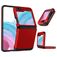 Mobigear Non-slip Armor Samsung Galaxy Z Flip 5 Hülle Hardcase Backcover Stoßfest - Rot