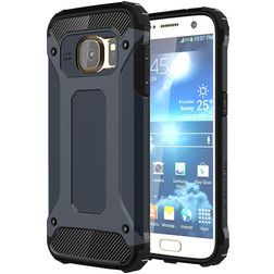 Mobigear Outdoor Samsung Galaxy S7 Hülle Hardcase Backcover Stoßfest - Dunkelblau
