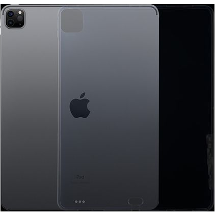 Mobigear Basics Dünne iPad Pro 11 Zoll (2022) Hülle Flexibles TPU Backcover - Transparent