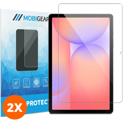 Mobigear Samsung Galaxy Tab S10 Lite Panzerglas Gehärtetes Glas Displayschutz - Hüllenfreundlich (2er Pack)