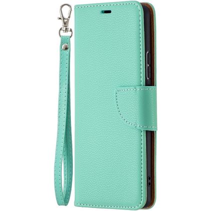 Mobigear Excellent Xiaomi Redmi Note 10 Pro Klapphülle Portemonnaie - Türkis