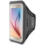 Mobiparts Comfort Fit Handyhalterung Joggen Samsung Galaxy S5 Sporthülle Neopren Sportarmband - Schwarz