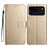 Mobigear Mandala iPhone 18 Pro Klapphülle Portemonnaie - Gold